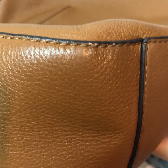 Michael Michael Kors Raven Brown  Large Shoulder Bag Golf Hardware - Picture 13 of 17